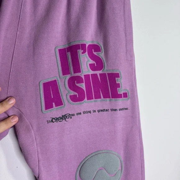 Urban Outfitters Lady Gaga Chromatica Lilac Sweatpants NWT Medium - Picture 3 of 7